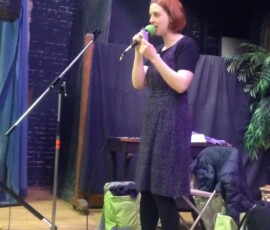 Marguerite doesn't just call — she sings, too! IMG_0488