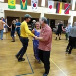 Dancing the night away.