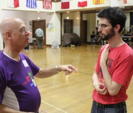 Don tells Jeff how it is. IMG_4093